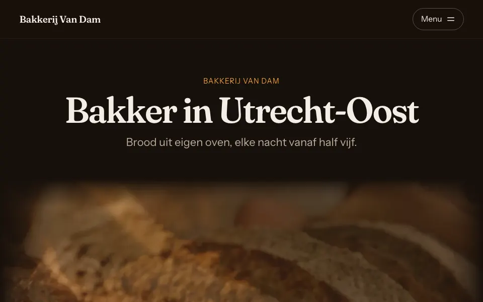 bakker.desitesmid.nl: brood uit eigen oven in Utrecht-Oost